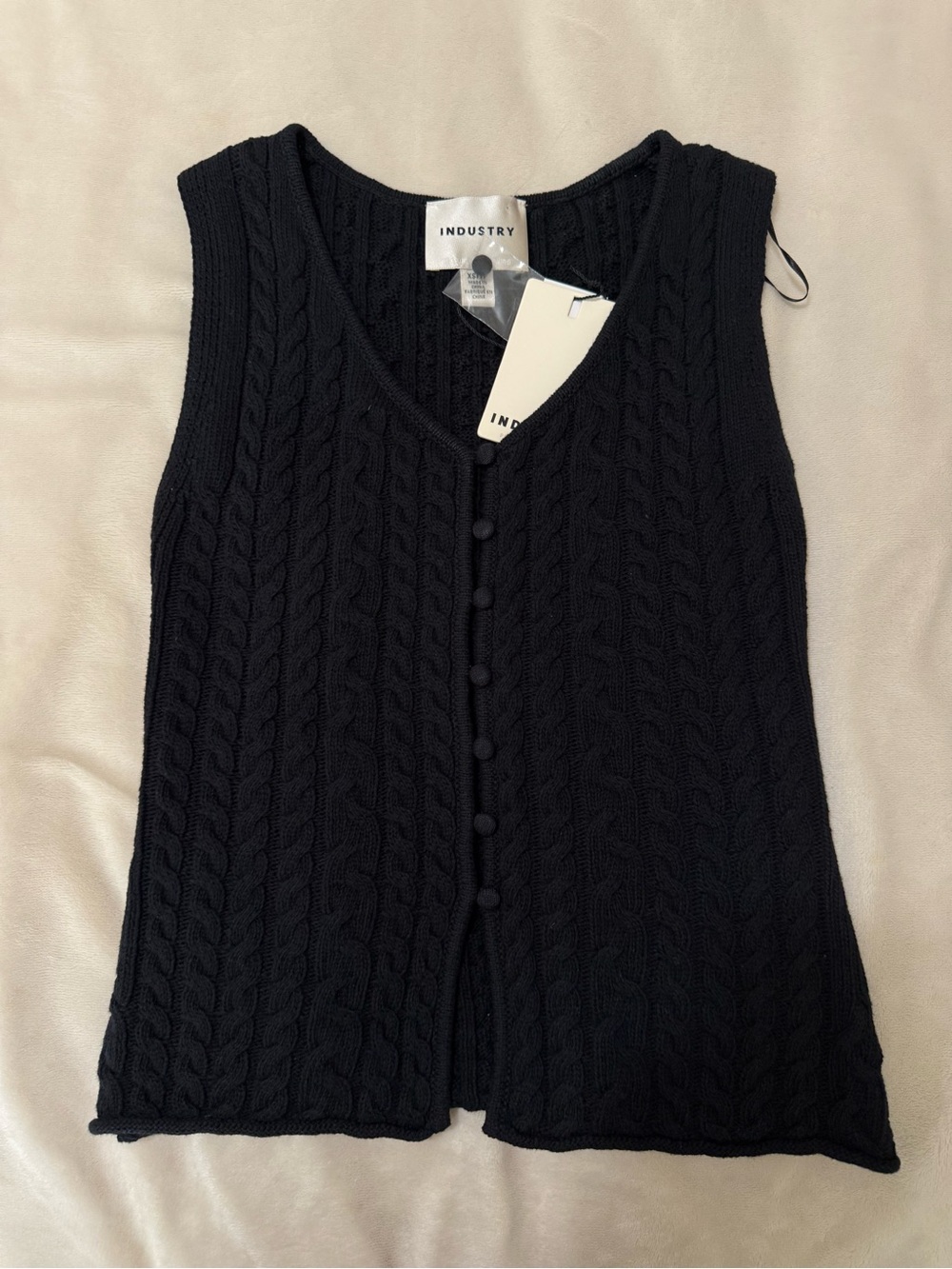 Industry Cotton Sweater Tank